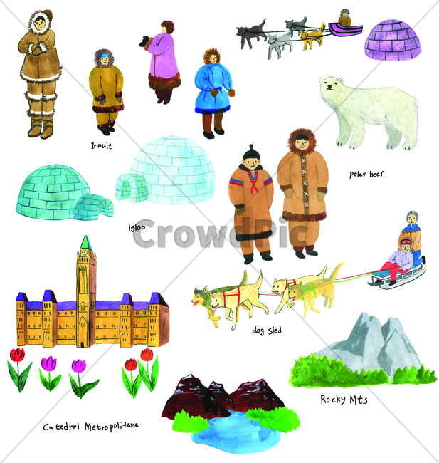 handdrawing,손그림,물감그림,그림,여행,traveling,trip,tour,journey,travel,관광지,touristattraction,명소,이글루,igloo,canada,watercolor,캐나다,attraction,sights,유적지,historicsite,북극곰,polarbear,이누이트,innuit,개썰매,dogsled,로키산맥,rockymts,catedralmetropolitana,메트로폴리타나대성당