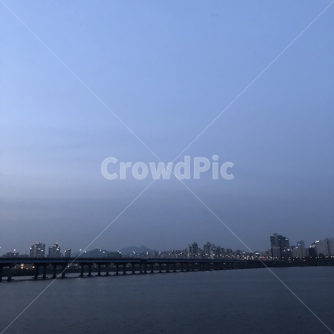 자연,풍경,한강,하늘,저녁,밤,노을,감성,분위기