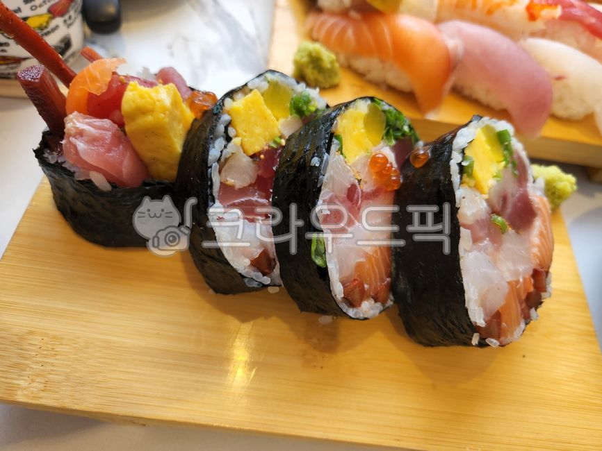 후토마끼,후토마키,회김밥,일식,음식,food