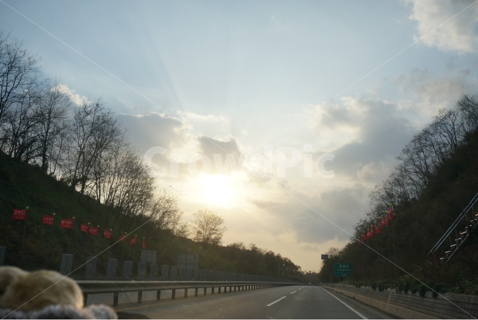 road,도로,고속도로,highway,노을,자연,풍경,nature,landscape