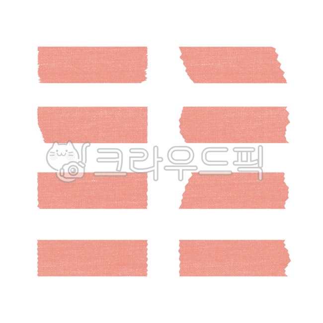 마테,마스킹테이프,테이프,굿노트,다꾸,png,누끼,질감,핑크