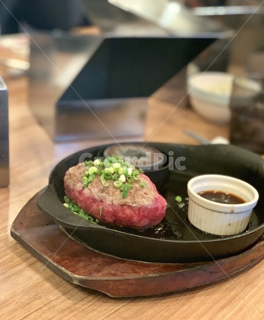 함바그,후쿠오카함바그,소고기,소고기함바그,불판