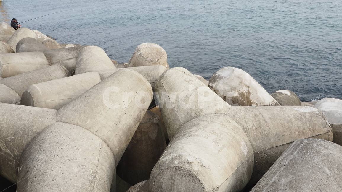 바다,테트라포드,tetrapod,구조물,방파제,시멘트구조물,sea,structure,seawall