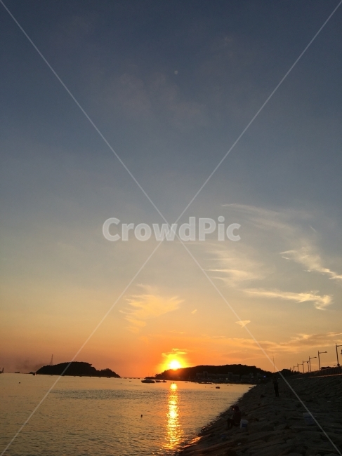 노을,저녁노을,인천저녁노을,바다노을,저녁바다노을,저녁노을바다,자연,풍경,nature,landscape,outdoors,옥외,sunlight,햇빛