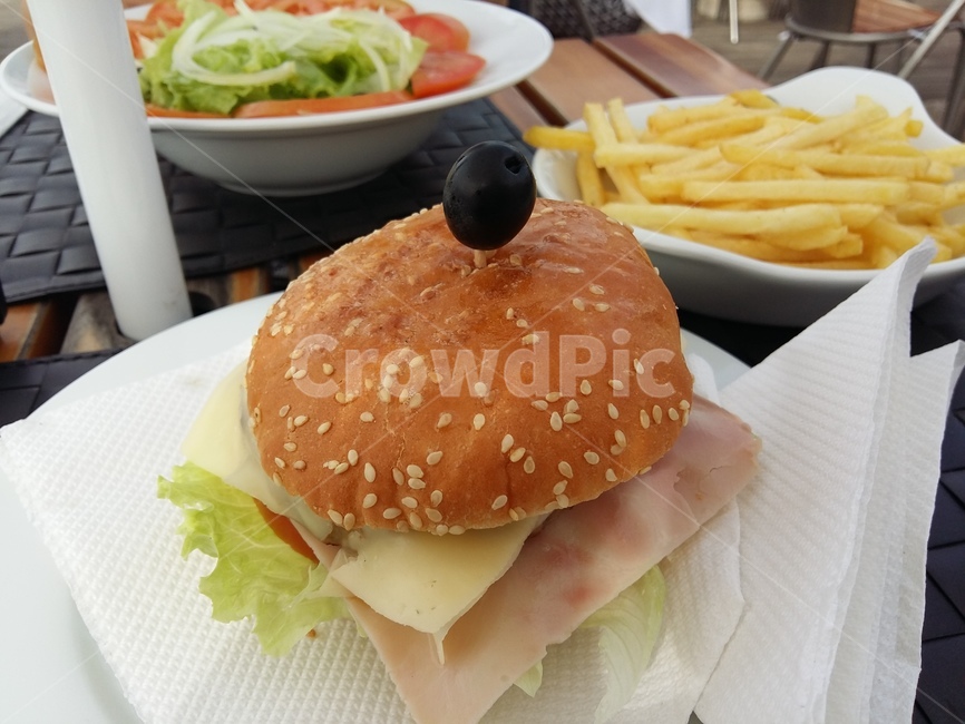 햄버거,감자튀김,샐러드,수제버거,hambuger,음식,식재료,요리,food,cook,meal,dishes,food reserves
