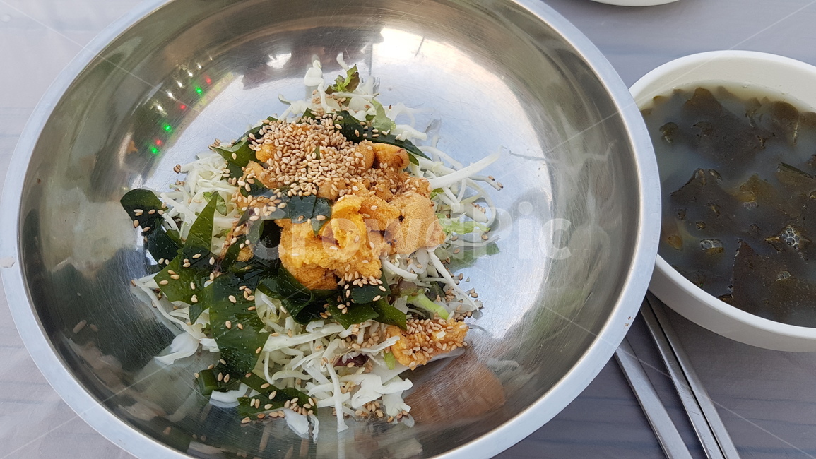 성게,성게비빔밥,바다향기,바닷가,바다맛