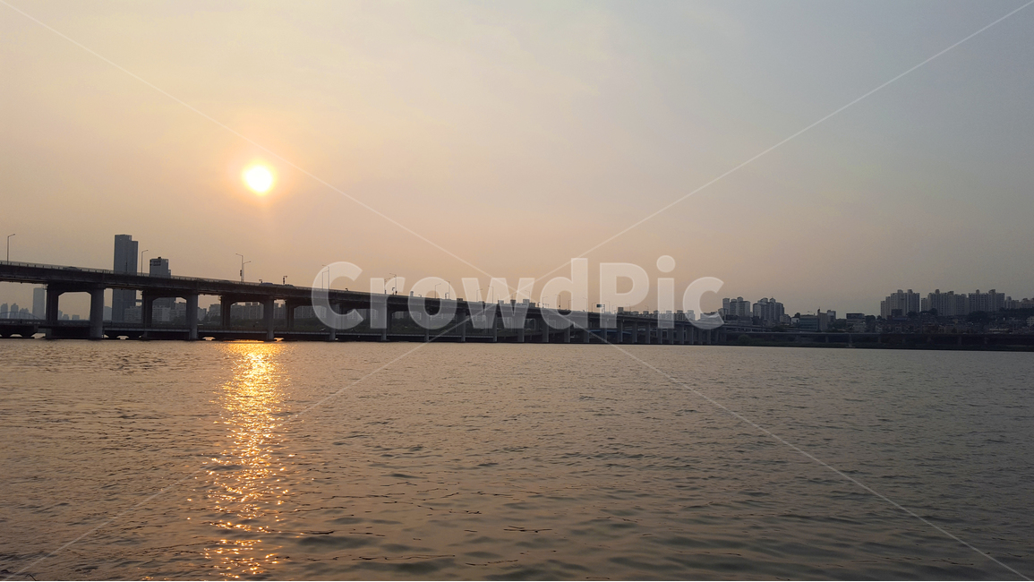 태양,노을,반포대교,붉은노을,한강,물결,서울,도시,풍경,city,landscape,nature,자연,outdoors,옥외