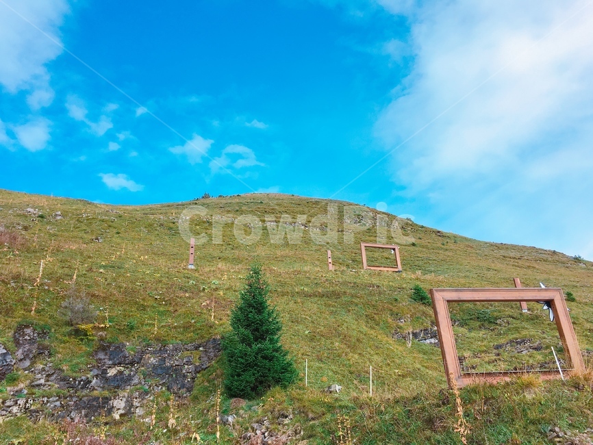 grassland,목초지,outdoors,field,들,옥외,하늘,산맥,산봉우리,들판,언덕,자연,스위스,초록,잔디,나무,nature