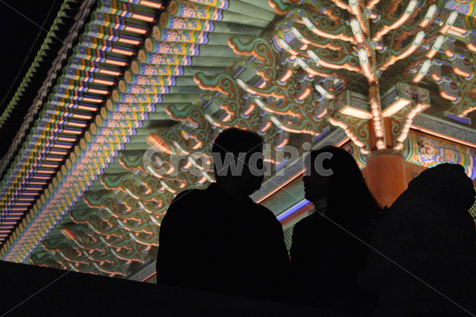 human,인간,lighting,조명,경복궁,야경,커플,couple,hanok