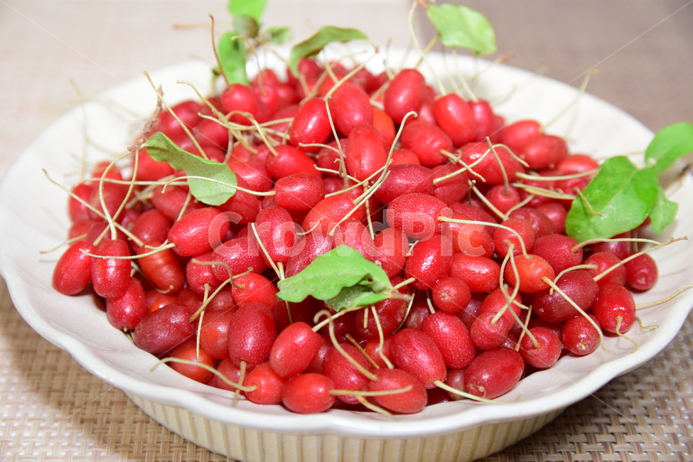 보리수,보리수열매,접시,빨간열매,열매,시콤달콤,fruits,redfruits,음식,식재료,요리,food,cook,meal,dishes,food reserves,과일,열매,fruit