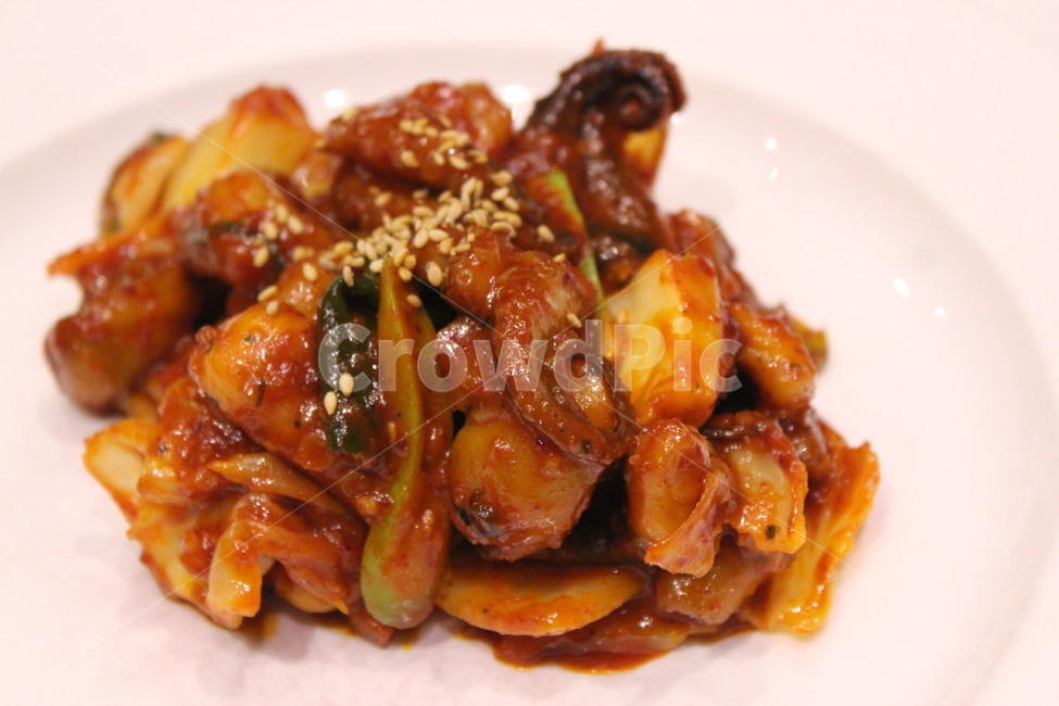 쭈꾸미볶음,쭈꾸미,해산물,해산물요리,주꾸미,주꾸미볶음,전통음식,우리나라,한식,한국요리,한국음식,건강,음식,맛있는,매콤한,매운,빨간색,빨간,korea,korean,koreanfood