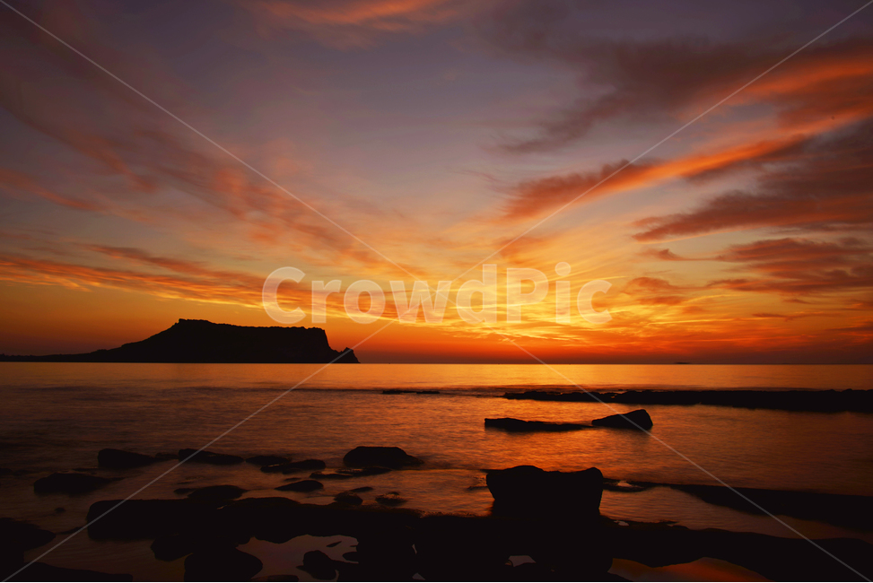 제주도,성산일출봉,광치기해변,해변,일출,여명,바다,nature,자연,outdoors,옥외,dawn,새벽,redsky,붉은하늘,sky,하늘,해돋이,한국자연풍경,한국자연경관,korea nature landscape