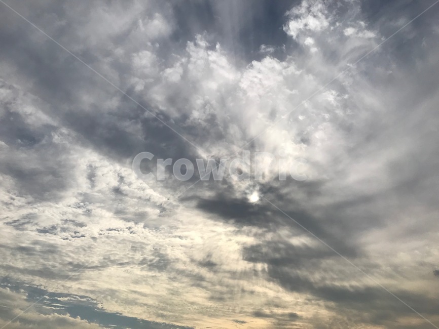 하늘,구름,해,태양,석양,구름속,자연,풍경,nature,landscape,outdoors,옥외,weather,날씨,cloud,sky,cumulus,적운