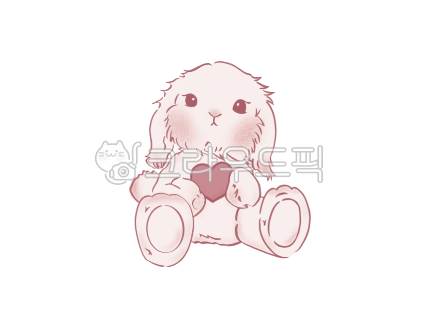 토끼,토끼일러스트,귀여운토끼,토끼인형,핑크토끼,캐릭터,토끼캐릭터
