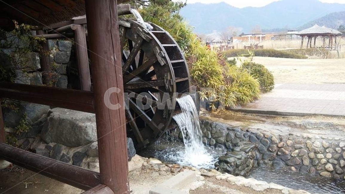 물레방아,한국전통,바퀴,waterwheel,wheel