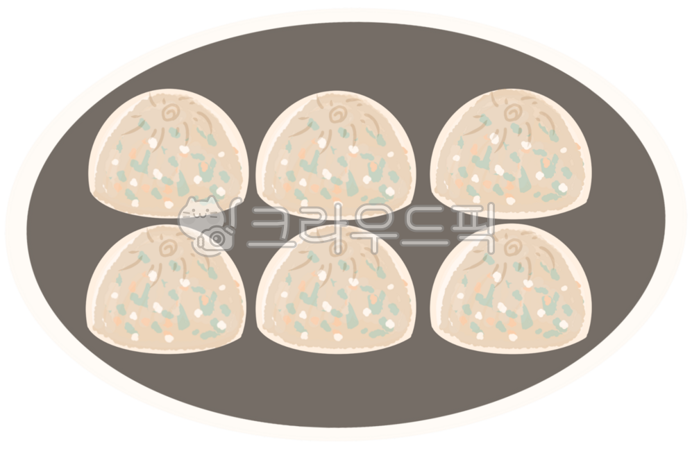감자만두,쫀득,고기만두,만두,분식