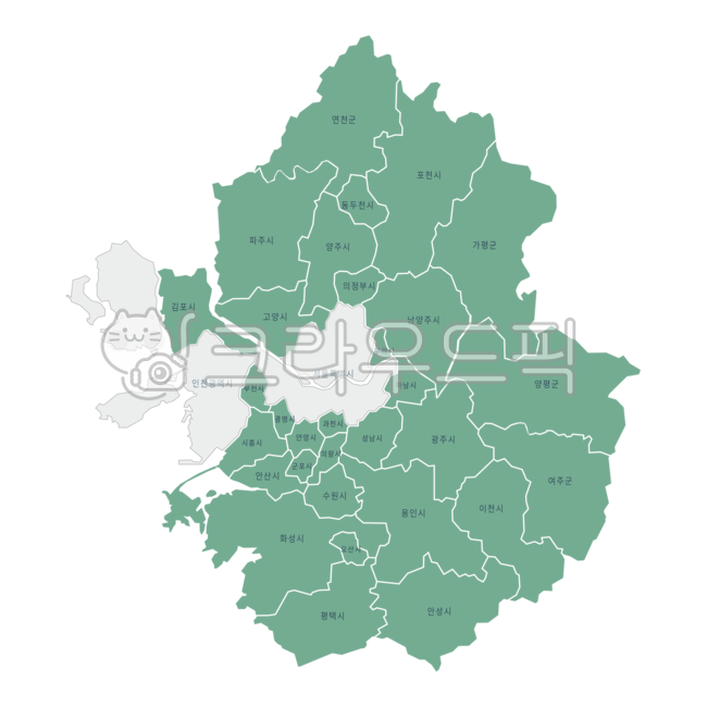 경기도,경기도지도,경기도맵,경기도행정구역,행정구역,경기,경기지도,지도일러스트,map,도표,ppt,차트