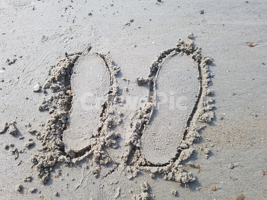 발자국,발모양,모래사장,낙서,커플,해변,바다,beach,sea