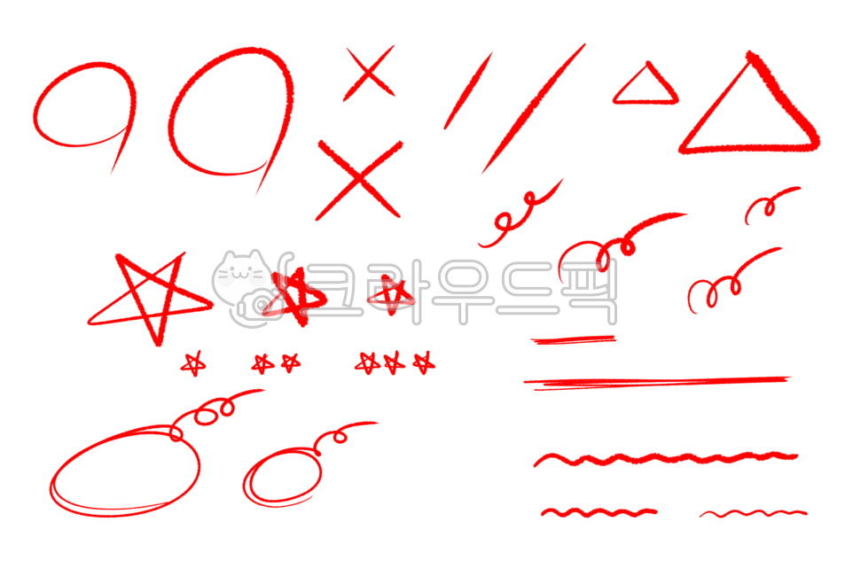 Correct answer scoring,star sign,sign,mark for deletion,Grading of problem books,x mark,Circle display,teacher,Incorrect answer check,digital drawing,Mark wrong answer,lecture,Main signs,Important mark,grading,hand drawing,Problem grading,triangle mark,Ch