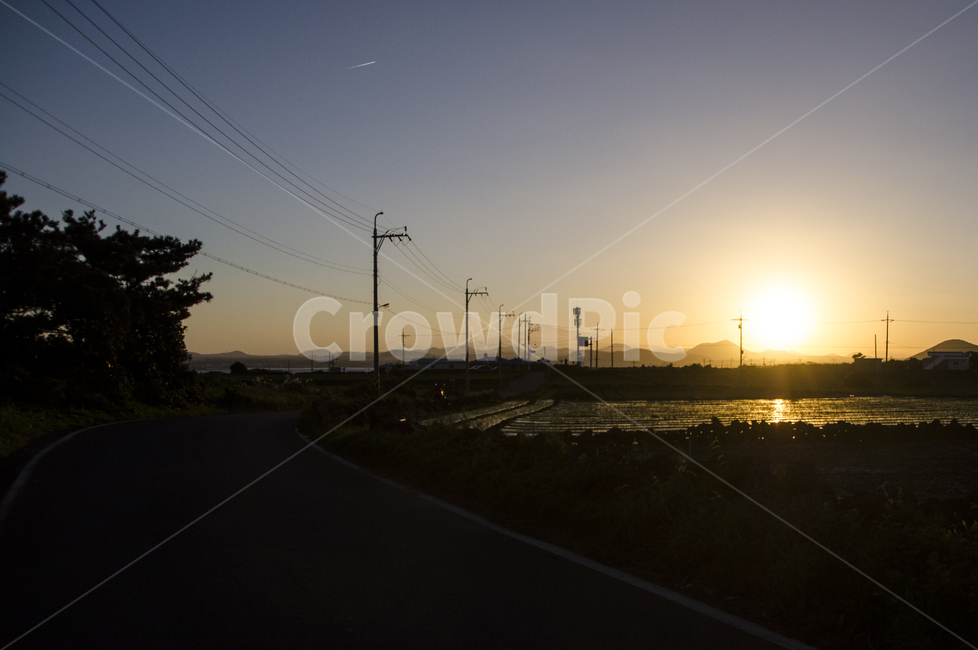 제주,일몰,태양,자연,풍경,시골,마을,풍경,landscape,country,rural,town
