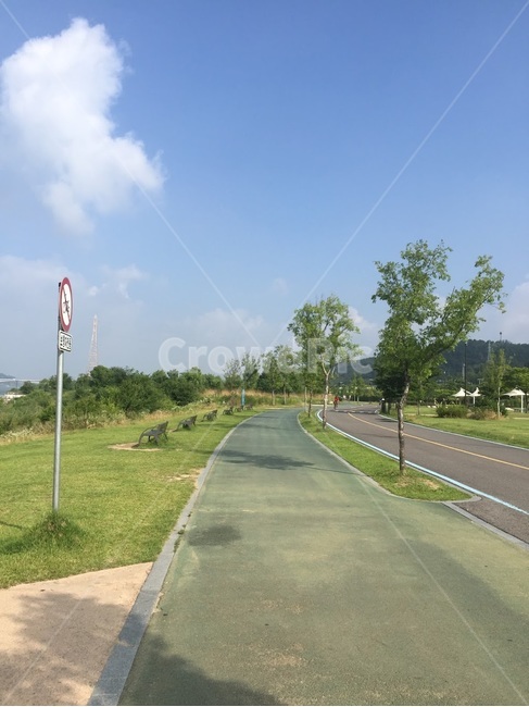 한강,hanriver,도보,하늘,sky,길,road,도로