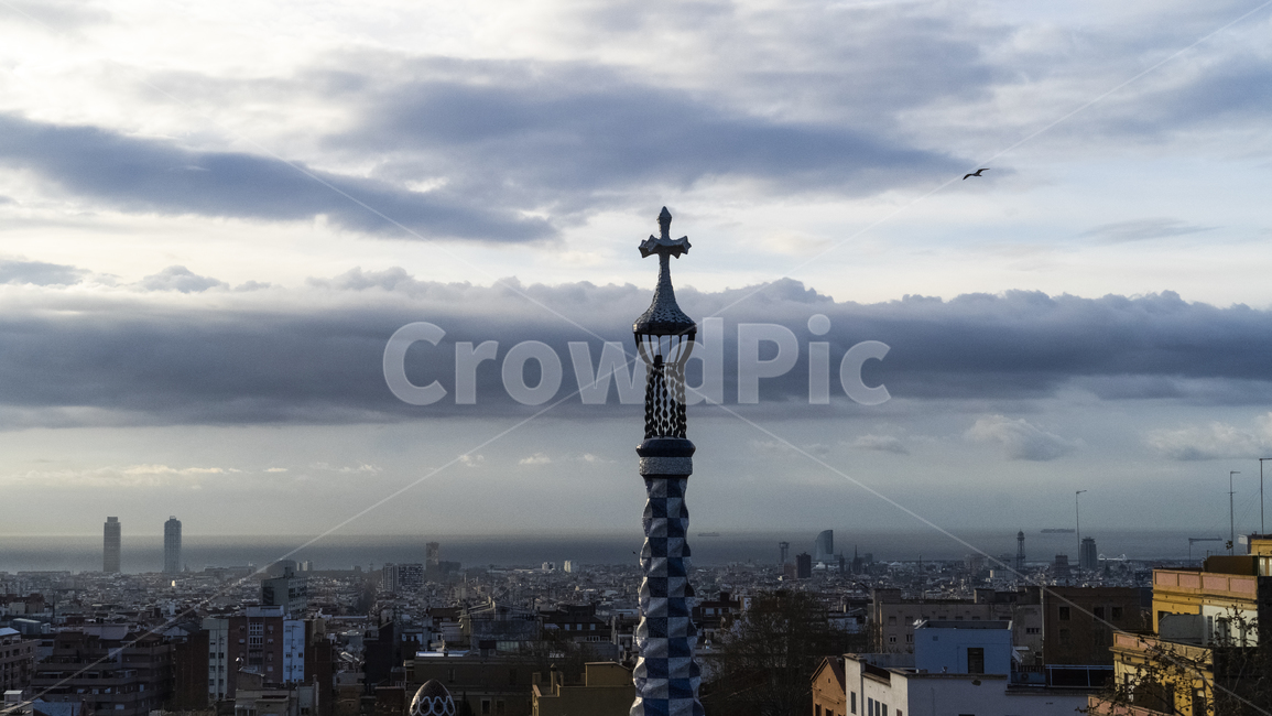 유럽,해외,풍경,하늘,구엘공원,parkguell,guell,spain,barcelona,종교,신앙,religion,belief,faith