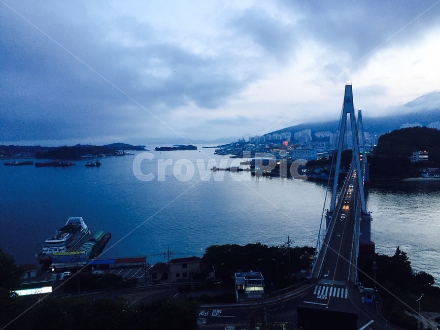 여수,야경,돌산대교,여수밤바다,풍경,건축물,건물외관,exterior,building,structure,architecture,construction