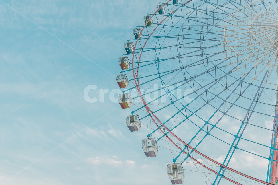 하늘,구름,풍경,감성,구름풍경,보케,놀이동산,놀이공원,놀이동산,놀이터,amusement park,playground