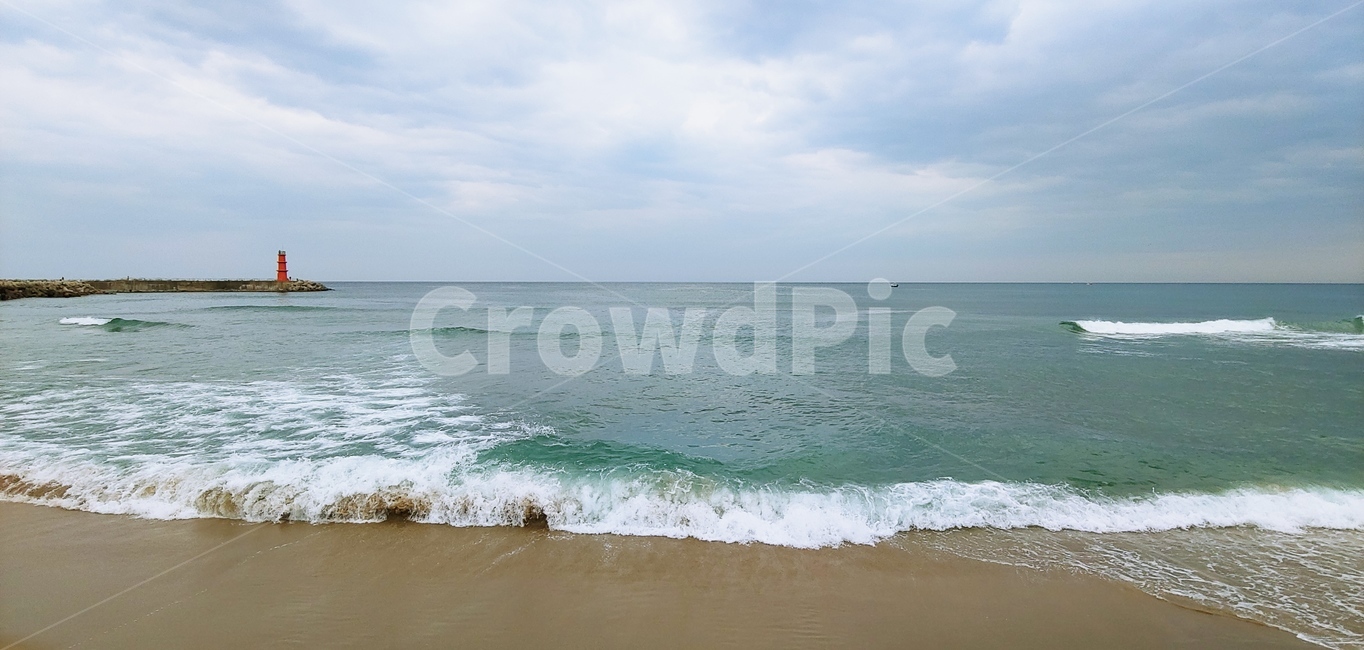 바다,동해,속초,낙산사앞,파도,모래사장,평온,봄바다,자연,풍경,nature,landscape,sea,ocean,대양,outdoors,옥외,water,물