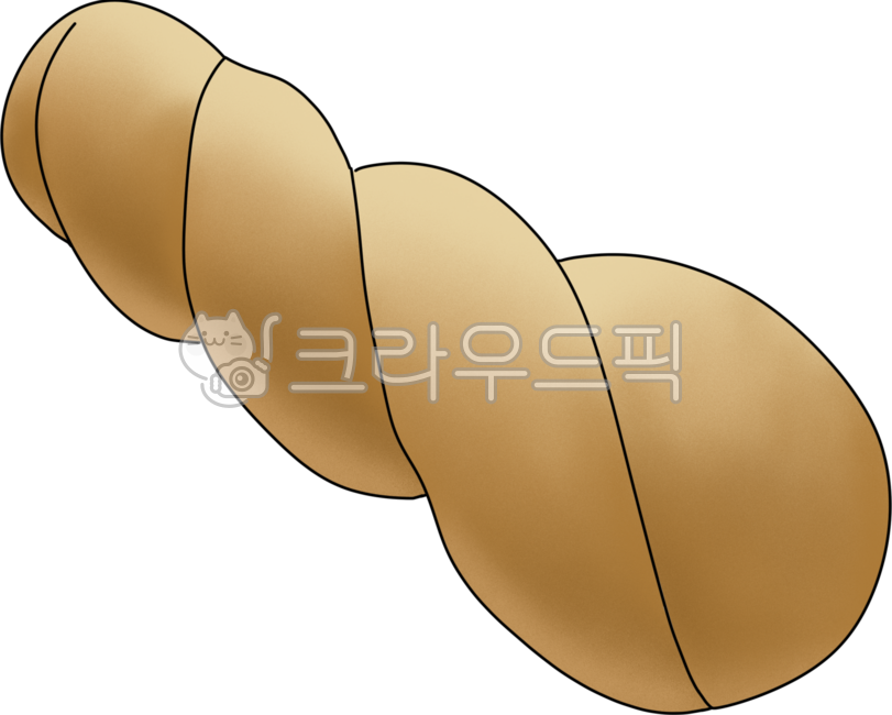 꽈배기,간식,꽈배기그림,꽈배기일러스트,군것질,빵