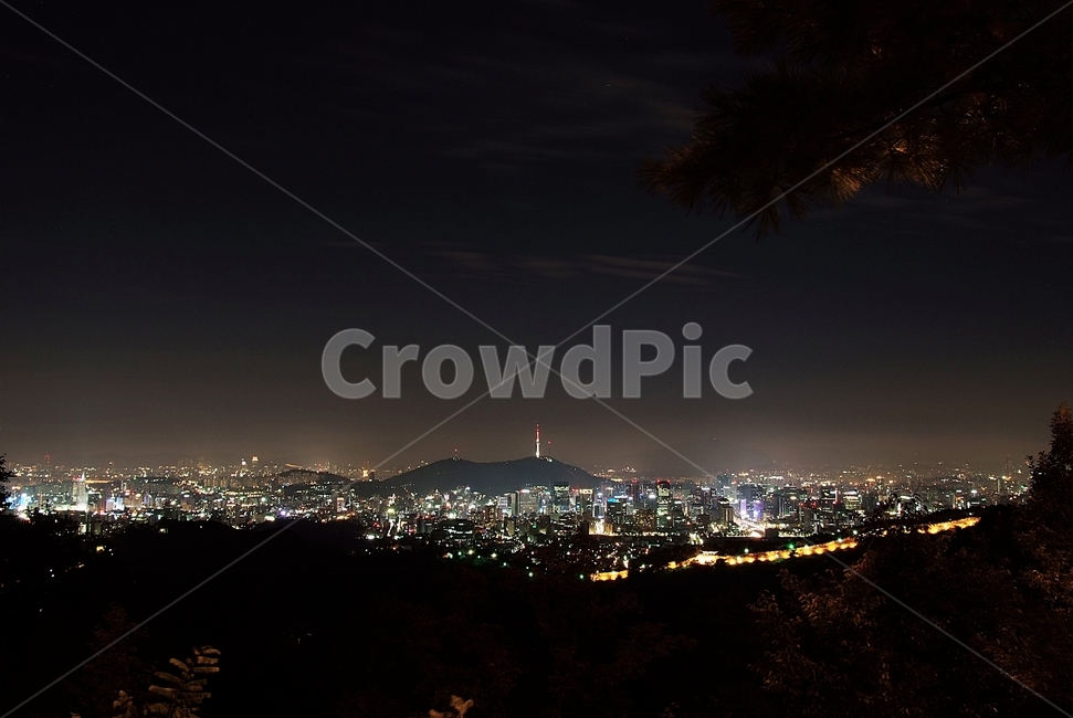 자연,landscape,경치,outdoors,옥외,scenery,풍경,서울,야경,인왕산,서울타워,n타워,스카이웨이,도시,city,남산