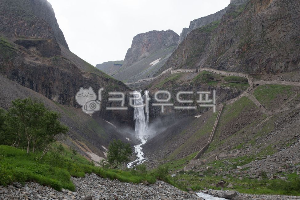 장백폭포,백두산,백두산폭포,자연,산,mountain