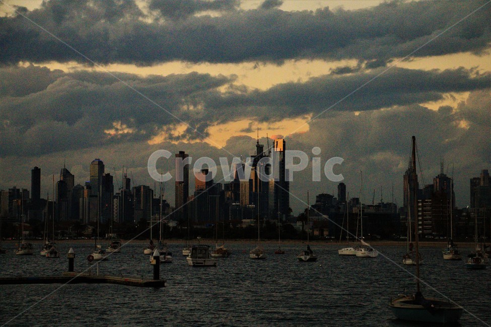 멜버른,멜버른야경,야경,건물,도시,멜버른시티,노을,melbourne,melbournecity,sunset,pastel,pastelcolor,감성,cityscape,scape,바다,선착장