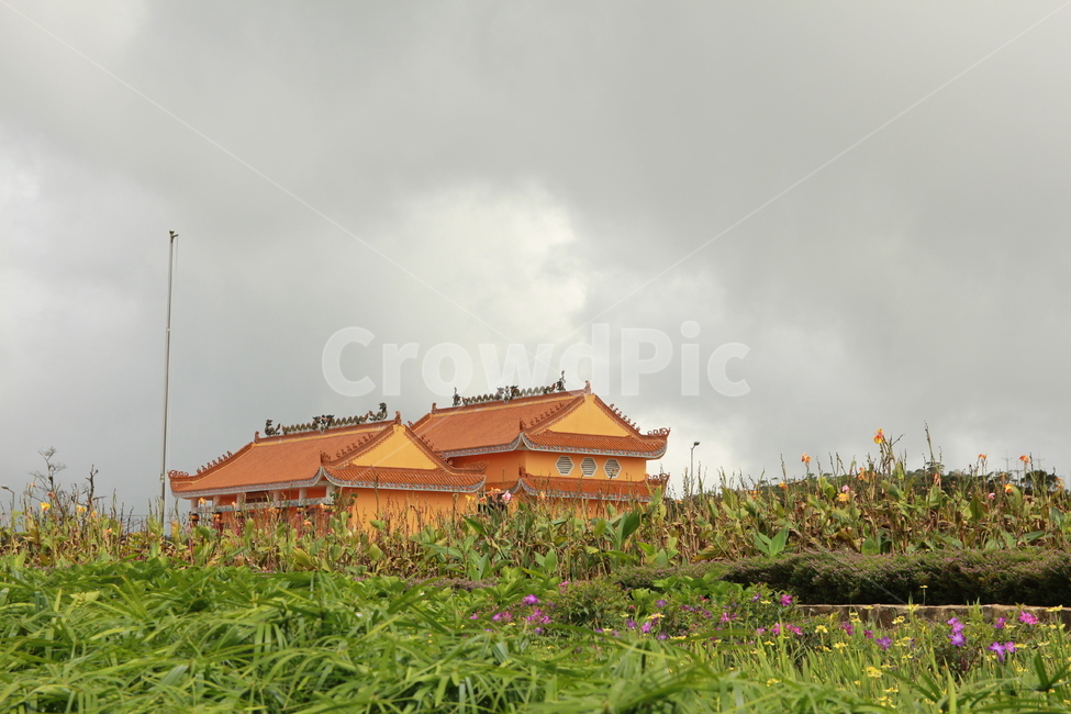 캄보디아,하늘,건물,구름,시아누크빌,자연,풍경,nature,landscape,building,shrine,신사,pagoda,탑,architecture,건축물,temple,신전,worship,예배