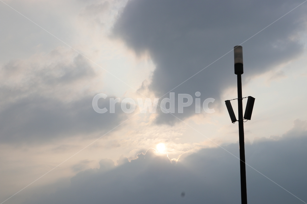 구름,흐린날,하늘,감성,기둥,노을,cloudy,배경화면,바탕화면