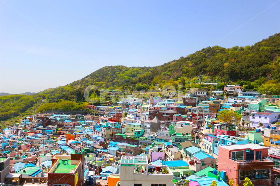 부산,감천마을,건축물,풍경,마을,벽화마을,경치