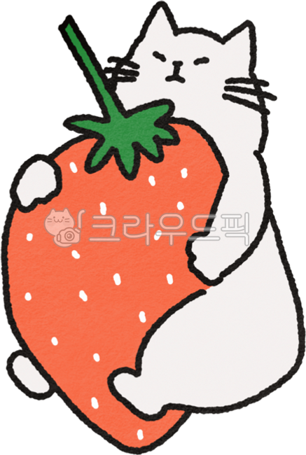 cat,strawberry,cat that likes strawberries,white day,strawberry festival,fruit,fruits,cat,cute cat,valentine's day,white day,valentine day,I like strawberries