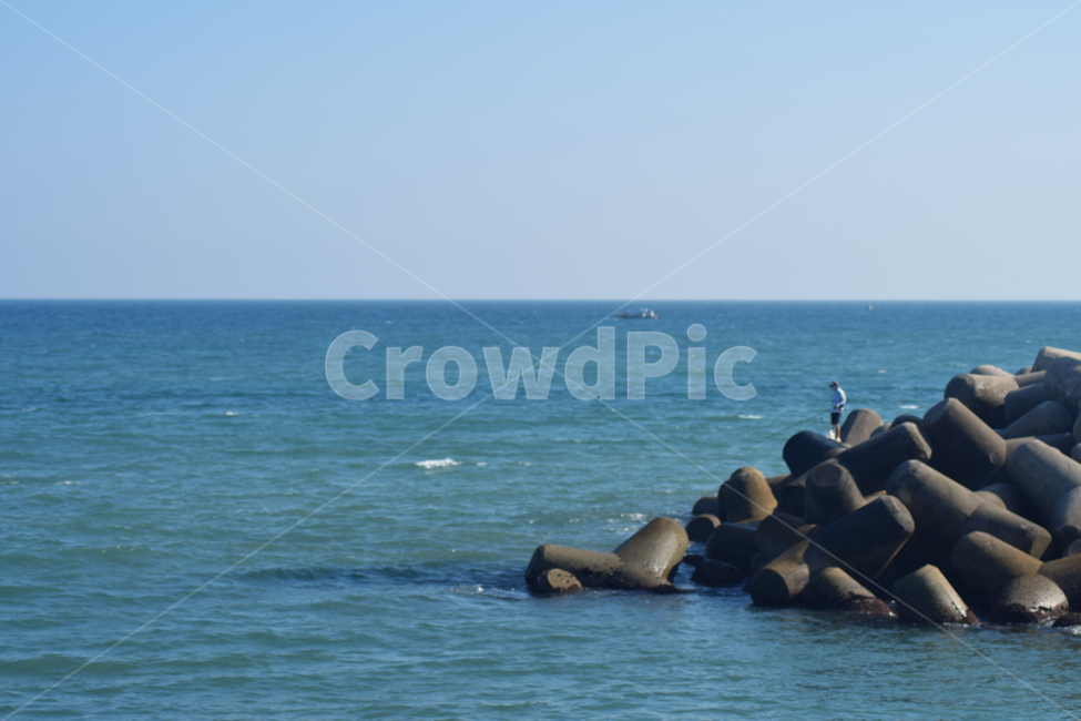 바다,방파제,낚시,바다풍경,푸른바다,테트라포드,sea,breakwater,water,seawall,fishing,낮