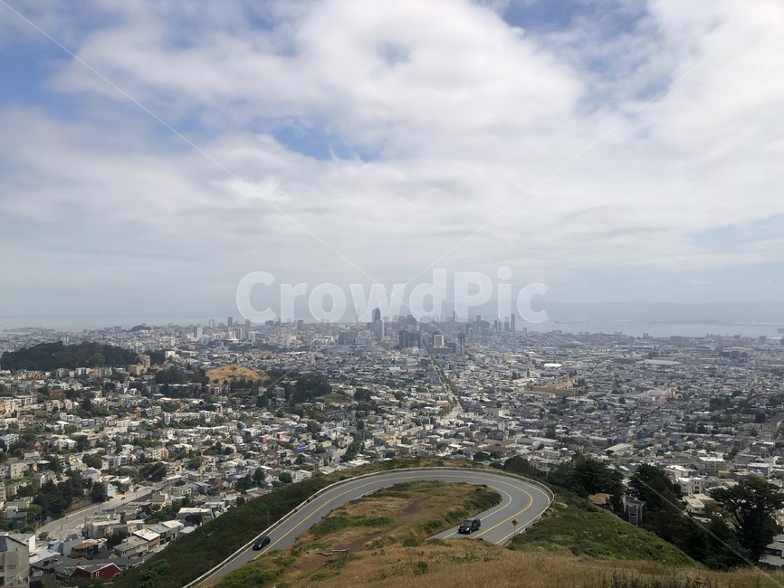 샌프란시스코,트윈픽스,도시,twinpeaks,cityscape,하늘,전망,topview,sanfrancisco,usa,california