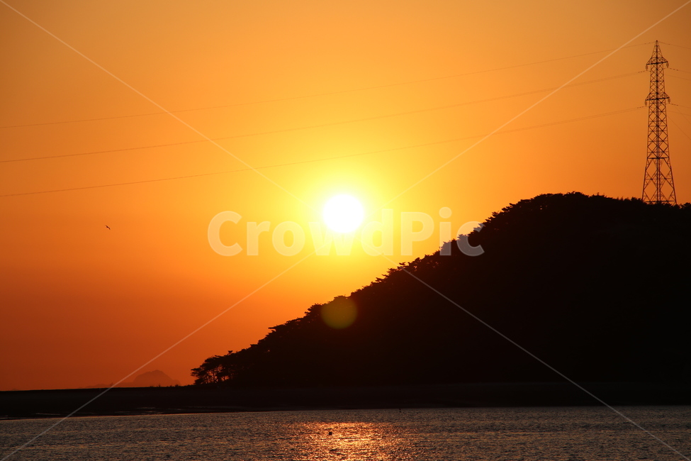 일몰,낙조,당진,도비도항,sunset,왜목마을