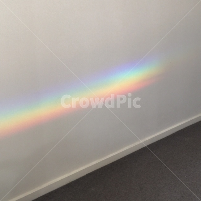 무지개,rainbow,하얀벽,하얀벽지,감성,빛,삼색빛