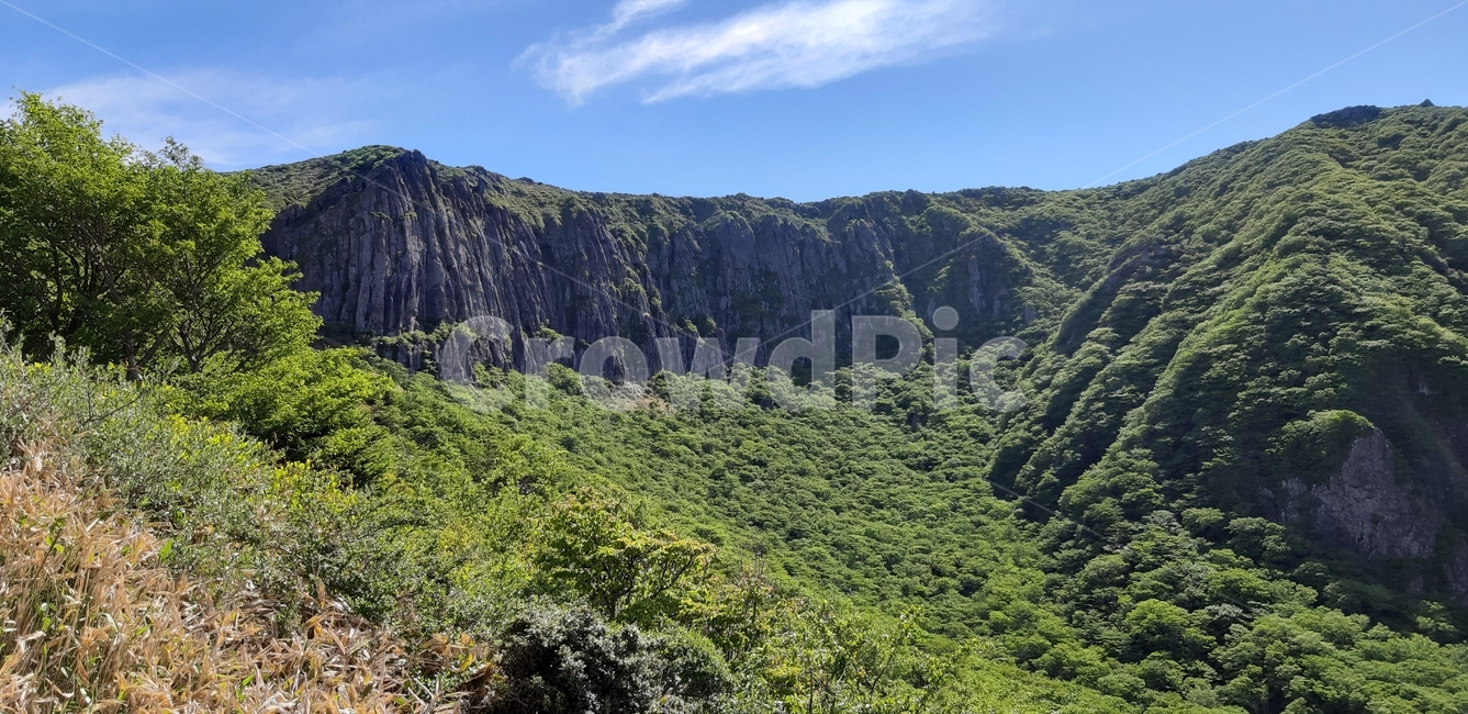 한라산,제주도,영실코스,오백장군봉,기암절벽