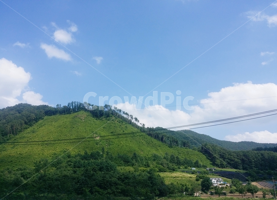 산,하늘,자연,풍경,경치,강원도,시골,마을,풍경,landscape,country,rural,town