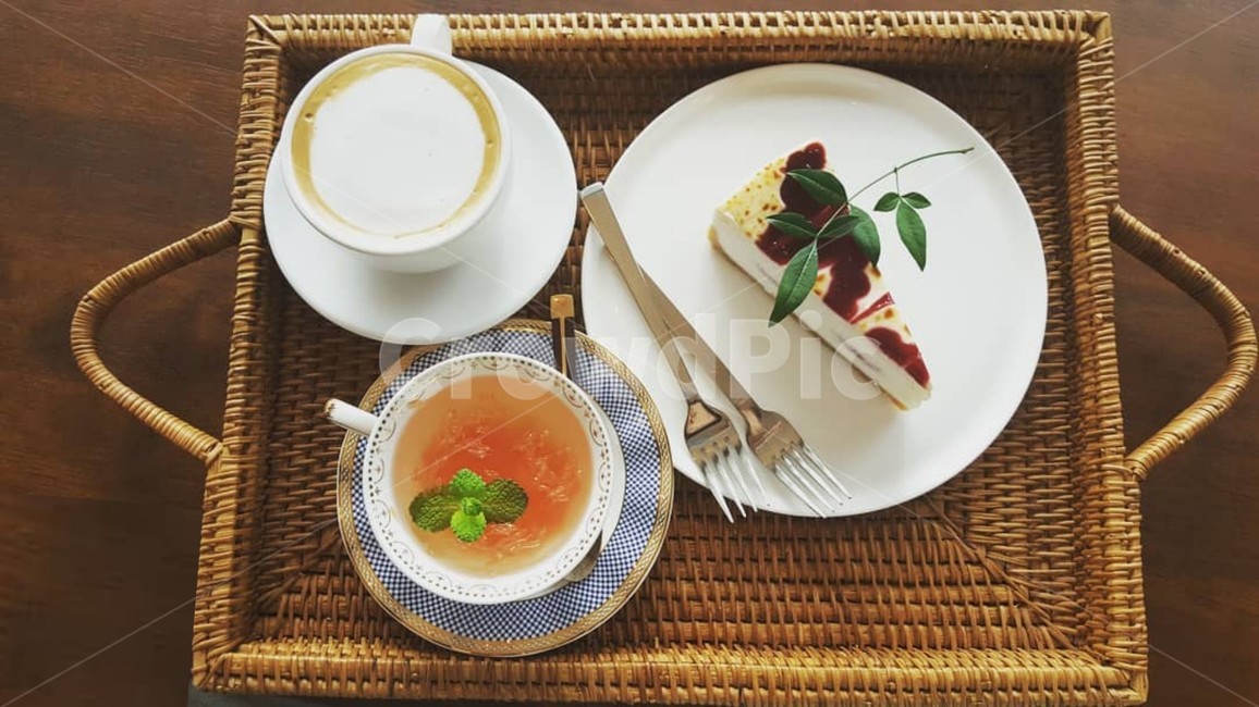 디저트,후식,카페,차,커피,케이크,dessert,cafe,coffee,cake,tea,플레이팅,이파리장식,plating,치즈케이크,cheesecake,음식,식재료,요리,food,cook,meal,dishes,food reserves,디저트,간식,후식,dessert,snack