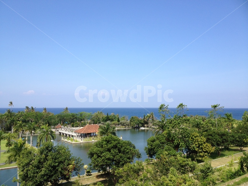 ancientarchitecture,Im sorry,redhouse,Bali,ancient architecture,red tile,Palace,water palace,red house,Karangasem,Indonesia
