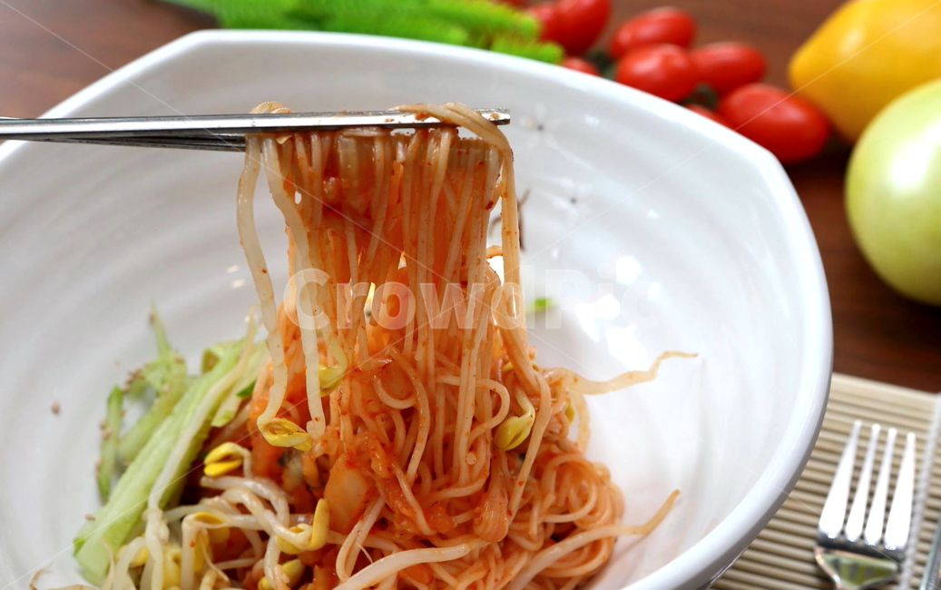 비빔국수,쫄면,국수,밤국수,국수짱