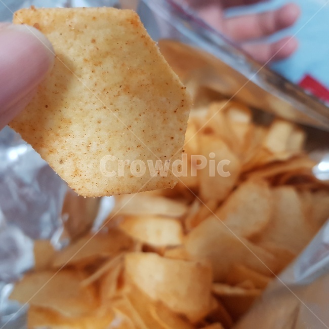 과자,간식,감자칩,군것질,시즈닝