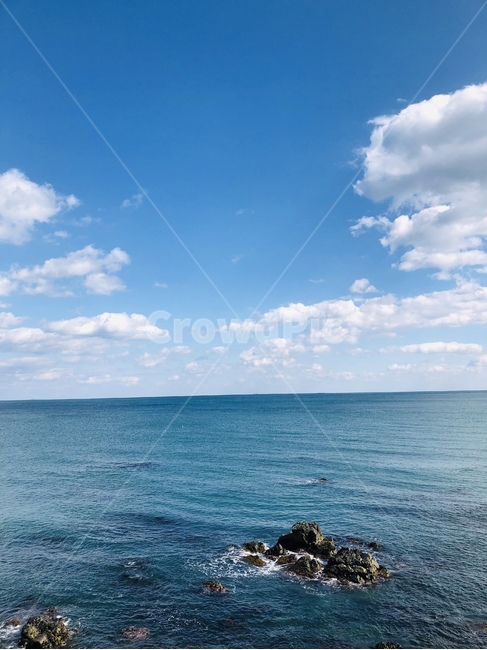 바다,여름,푸른,맑은,하늘,자연,풍경,nature,landscape,outdoors,옥외,azure sky,푸른 하늘,sky