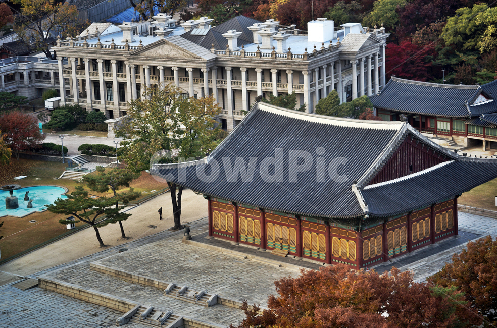 덕수궁,궁궐,가을,자연,도심,중화전,석조전,한국전통,한국문화,korean traditional,korean culture