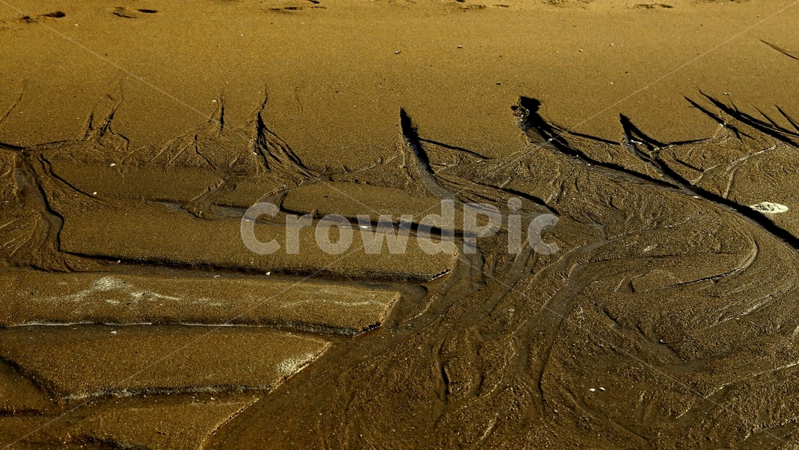 뻘,강가,모래,물줄기,발자국,자연,풍경,nature,landscape,sand,outdoors,옥외,soil,흙